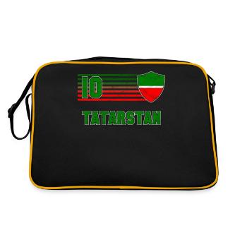 Tatarstan - Sac Retro - noir/or - Dos