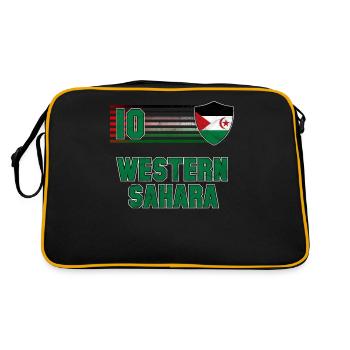 Sahara occidental - Sac Retro - noir/or - Dos