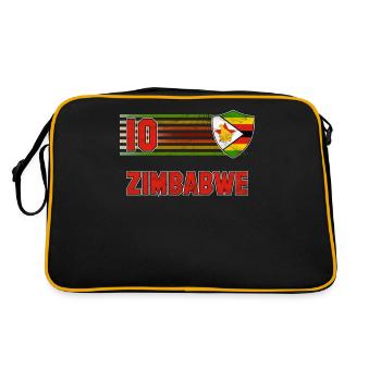 Zimbabwe - Sac Retro - noir/or - Dos