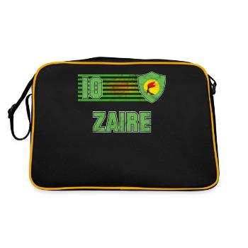 Zaïre - Sac Retro - noir/or - Dos