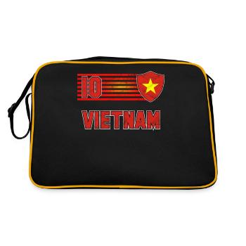 Vietnam - Sac Retro - noir/or - Dos