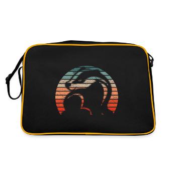 Rétro 1990- 1000 000 000 000 - Sac Retro - noir/or - Dos