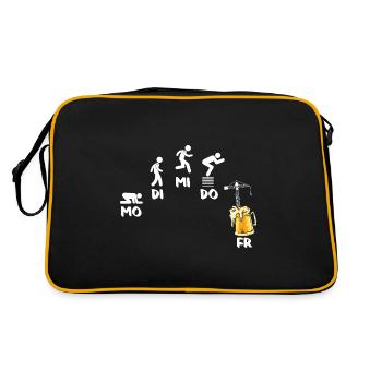 Crane Construction Crane Crane Operator Crane Operator - Retro Bag - black/gold - Back