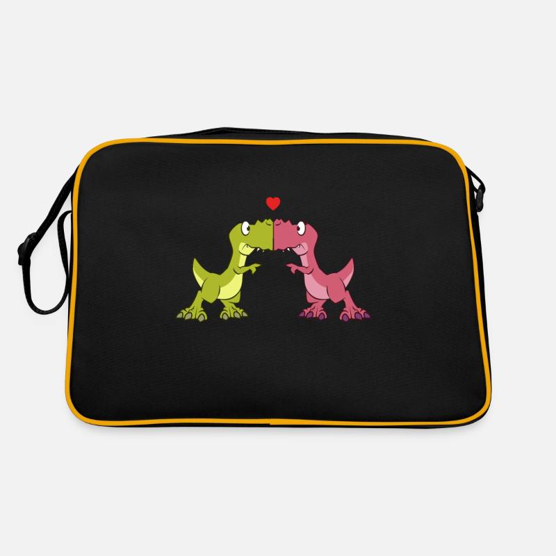 Dino Paar Retro Tasche