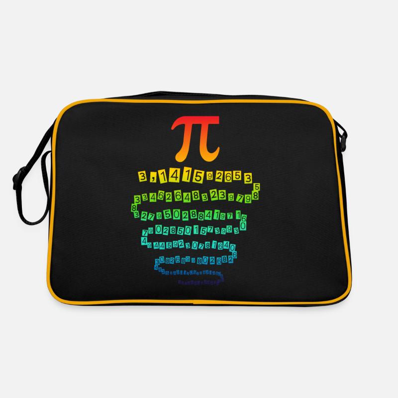 Pi Zahl Retro Tasche