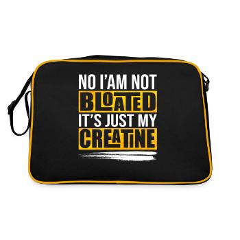 Motivation à la créatine - Sac Retro - noir/or - Dos