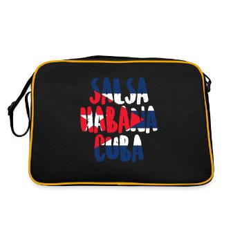 Salsa La Havane Cuba - Sac Retro - noir/or - Dos