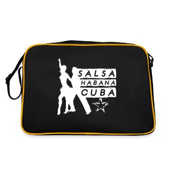 Salsa La Havane Cuba - Sac Retro - noir/or - Dos