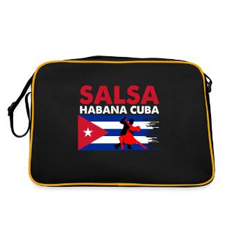 Salsa La Havane Cuba - Sac Retro - noir/or - Dos