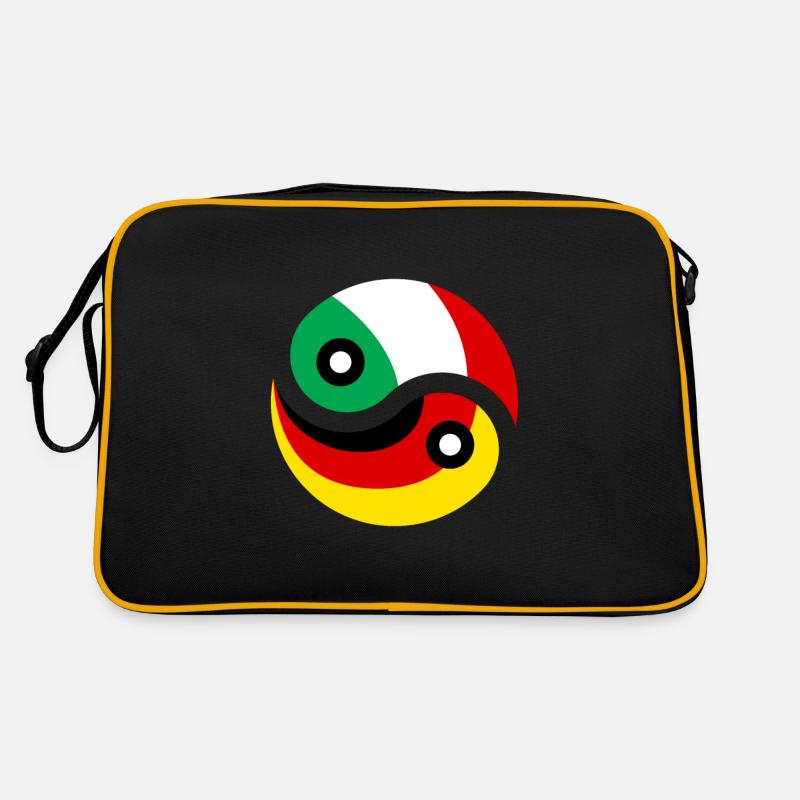 Italien Deutschland Geschenkidee Retro Tasche