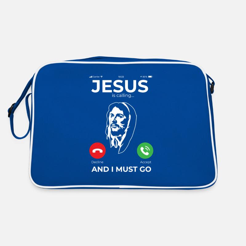 Jesus Catholic Christian Gift Retro Bag