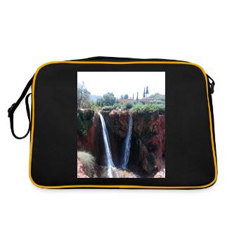 Ouzoud Fountains 2 - Retro Bag - black/gold - Back