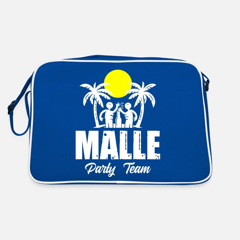 Malle Party Team Holidays Mallorca Retro Bag