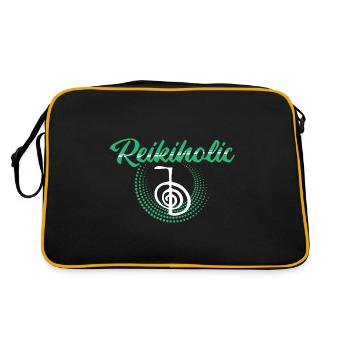 Reiki Maître - Sac Retro - noir/or - Dos