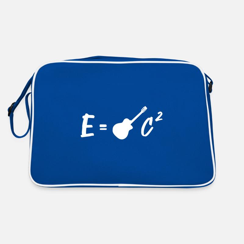 guitare drôle drôle e = mc Sac Retro