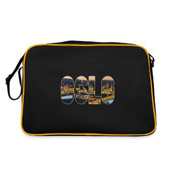 Oslo - Sac Retro - noir/or - Dos