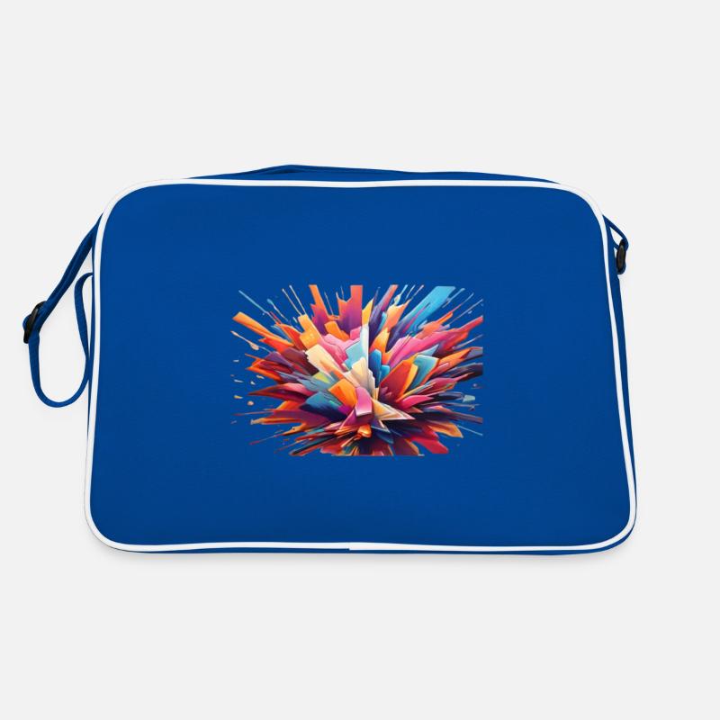 Une explosion de couleurs Sac Retro