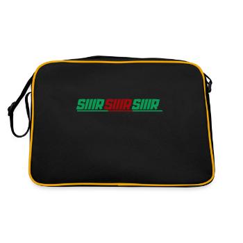 SIIIR SIIIR SIIIR SIIIR - Sac Retro - noir/or - Dos