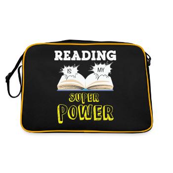 My Book smells Better than your Tablet - Retro Bag - black/gold - Back