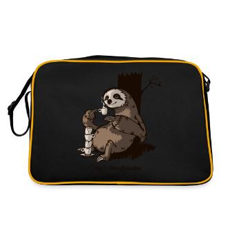Procafeination - Sac Retro - noir/or - Dos