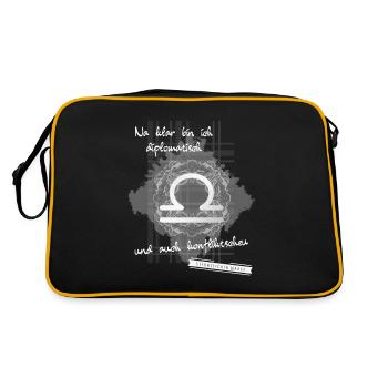 Balance - Sac Retro - noir/or - Dos
