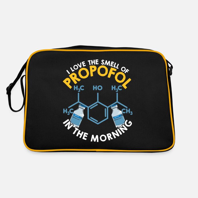 J’adore l’odeur du propofol le matin Sac Retro