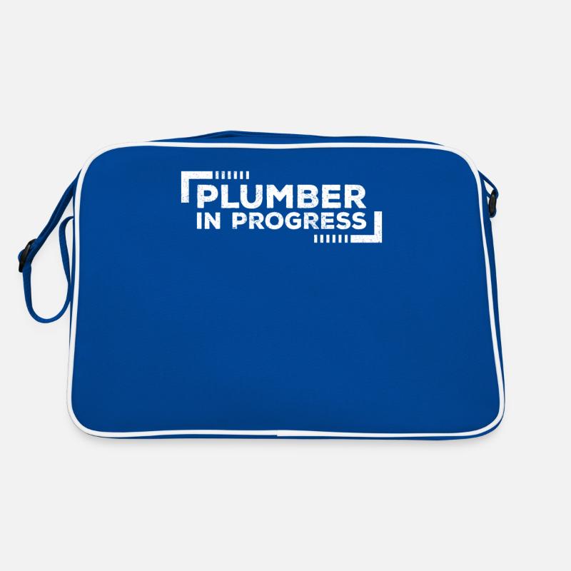 Plumber In Progress Future Plumber Retro Tasche
