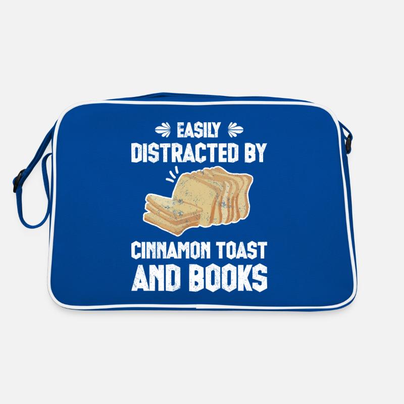 Easily Distracted By Cinnamon Toast Retro Tasche