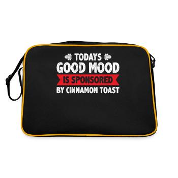 Aujourd’hui, Good Mood est sponsorisé par Cinnamon - Sac Retro - noir/or - Dos