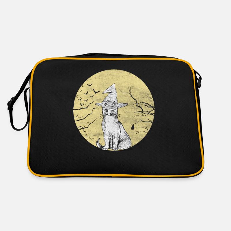 Gothic Cat Whisperer Meow Kitty Kitten Halloween Retro Tasche