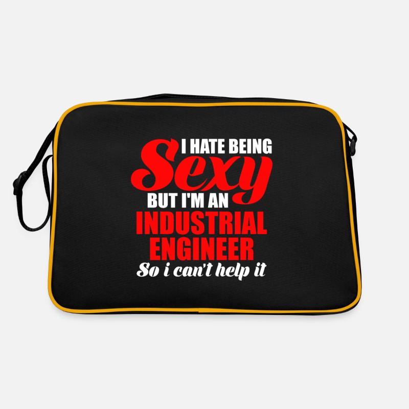 I Hate Being Sexy But I Am Engineer Retro Tasche
