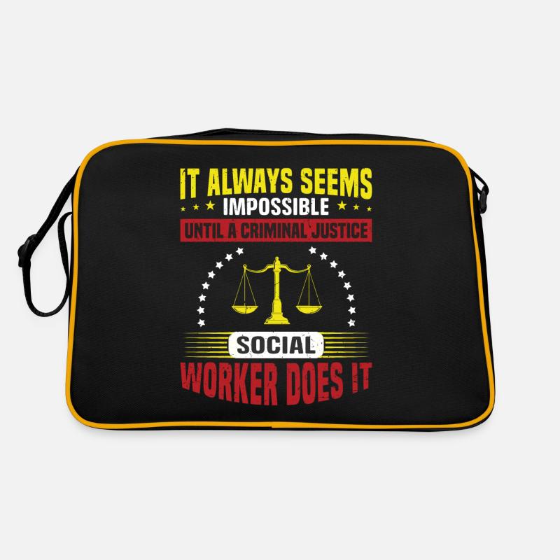 It Always Seems Impossible Retro Tasche