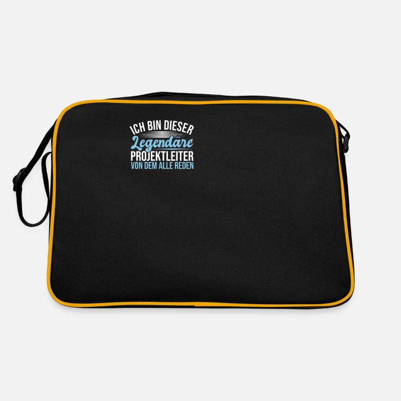 Ich Bin Legendäre Projektleiter Retro Tasche