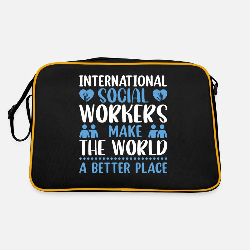 International Social Workers Make The World A Retro Bag