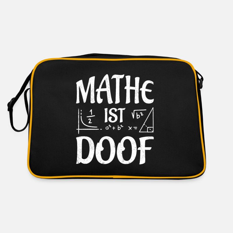 Les mathématiques sont stupides La conception mathématique Sac Retro