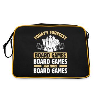 Les jeux de société prévisionnels d’aujourd’hui et plus de jeux de société - Sac Retro - noir/or - Dos
