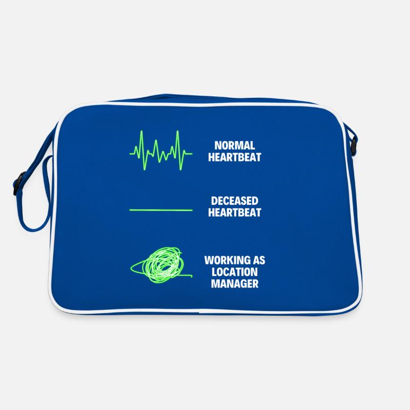 Gestionnaire de localisation Gestionnaire drôle Sac Retro