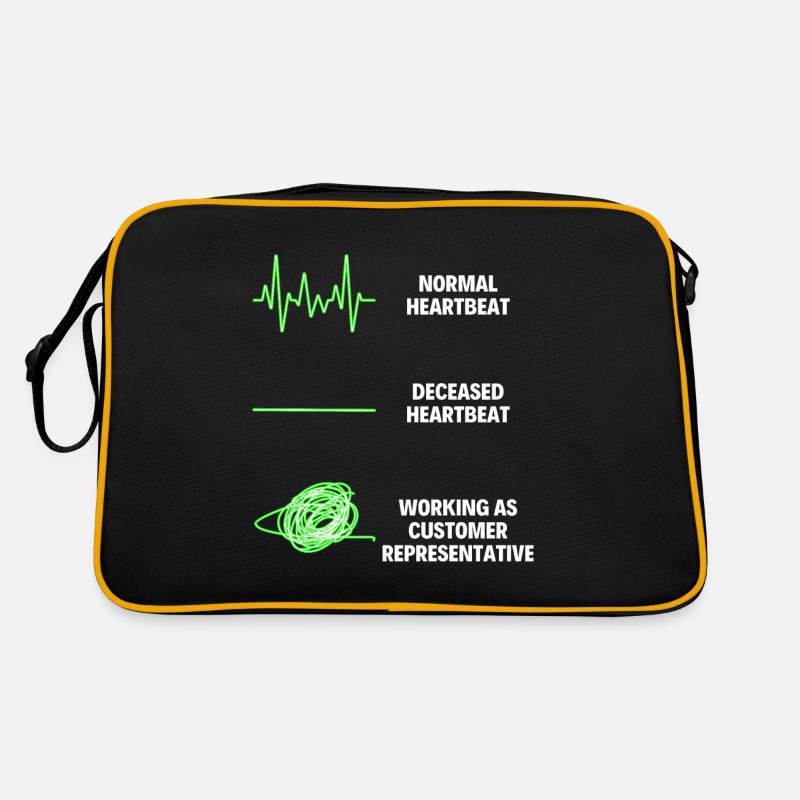 Customer Service Representative Customer Relations Retro Tasche