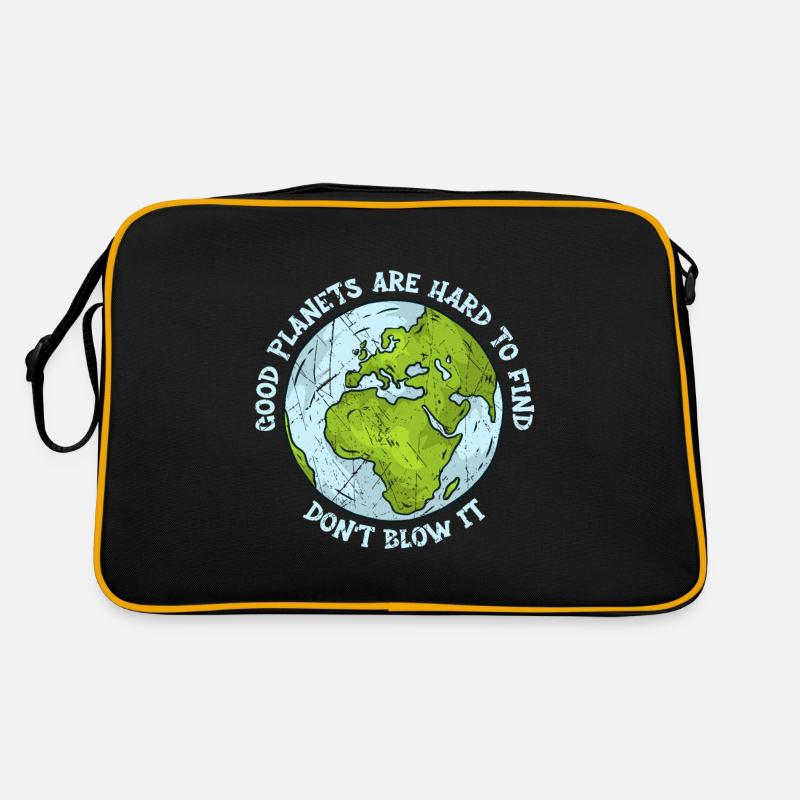 Good Planets Are Hard To Find Don't Blow It Retro Bag