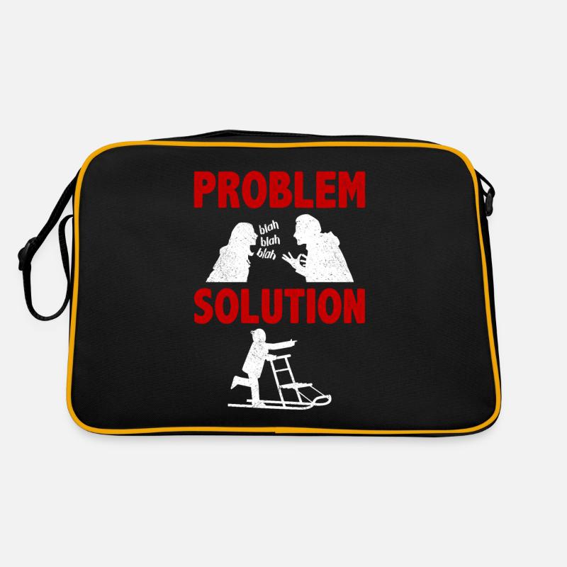 Kicksled Snow Sled Snow Problème Solution Hobby Sac Retro