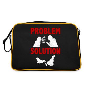 Knapping Stone Collector Problème Solution Hobby - Sac Retro - noir/or - Dos