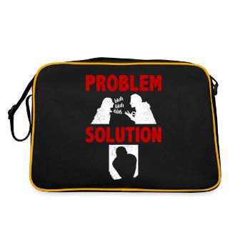 Lithography Catalogues Problem Solution Hobby - Retro Bag - black/gold - Back