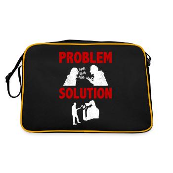 Mineral Collecting Mineral Collector Mining - Retro Bag - black/gold - Back