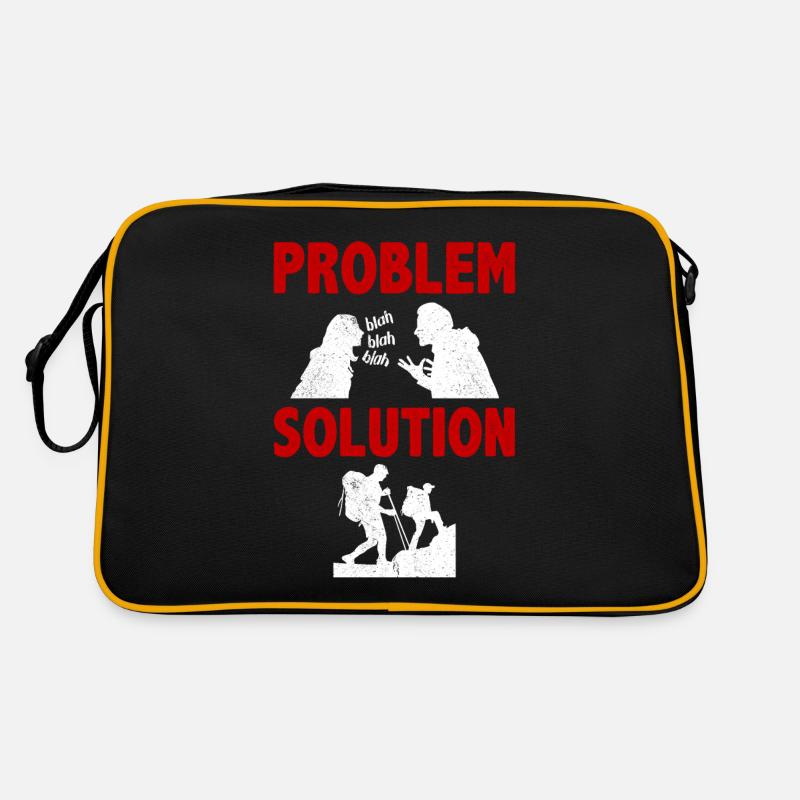 Mountaineering Mountain Climbing Problem Solution Retro Bag