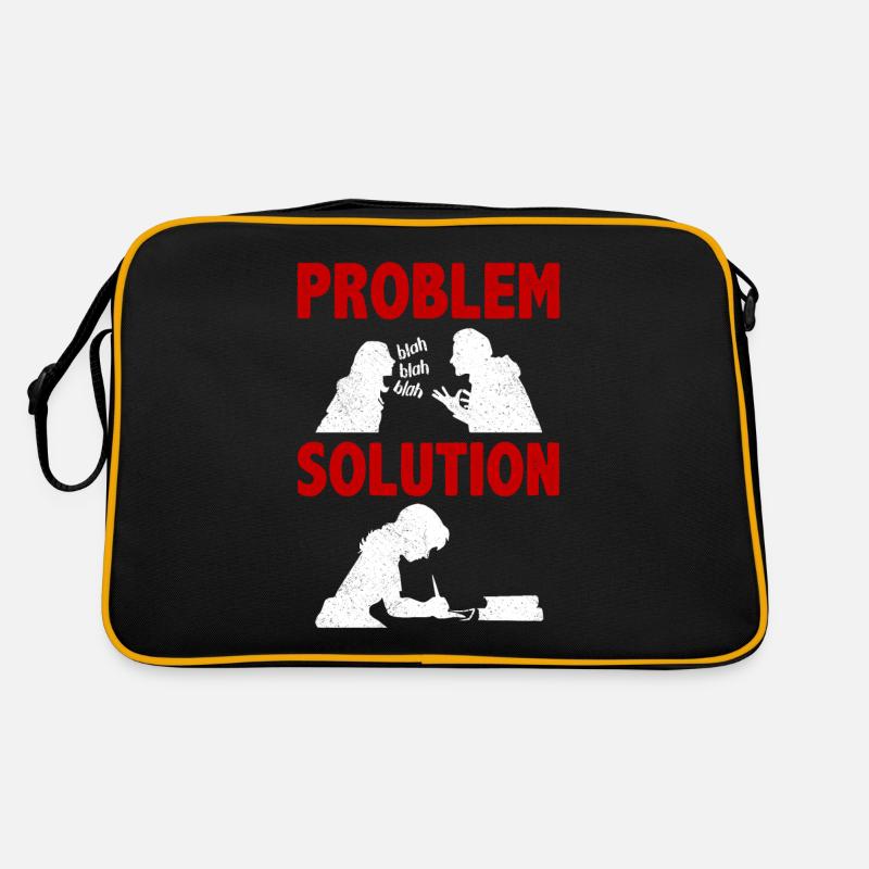 Écriture romanesque Narrative Problème Solution Sac Retro