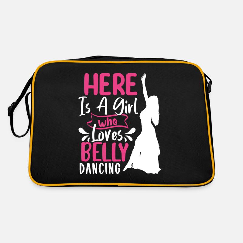 Funny Belly Dancer, Belly Dancing Quotes Dancers Retro Bag