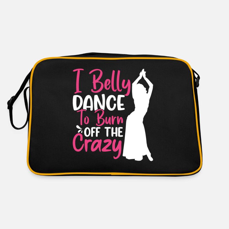 Danseuse du ventre drôle Citations de danse du ventre Danseuse de houblon Sac Retro