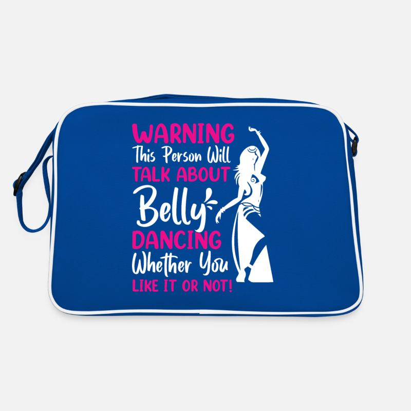 Funny Belly Dancer, Belly Dancing Quotes Dancer Retro Tasche