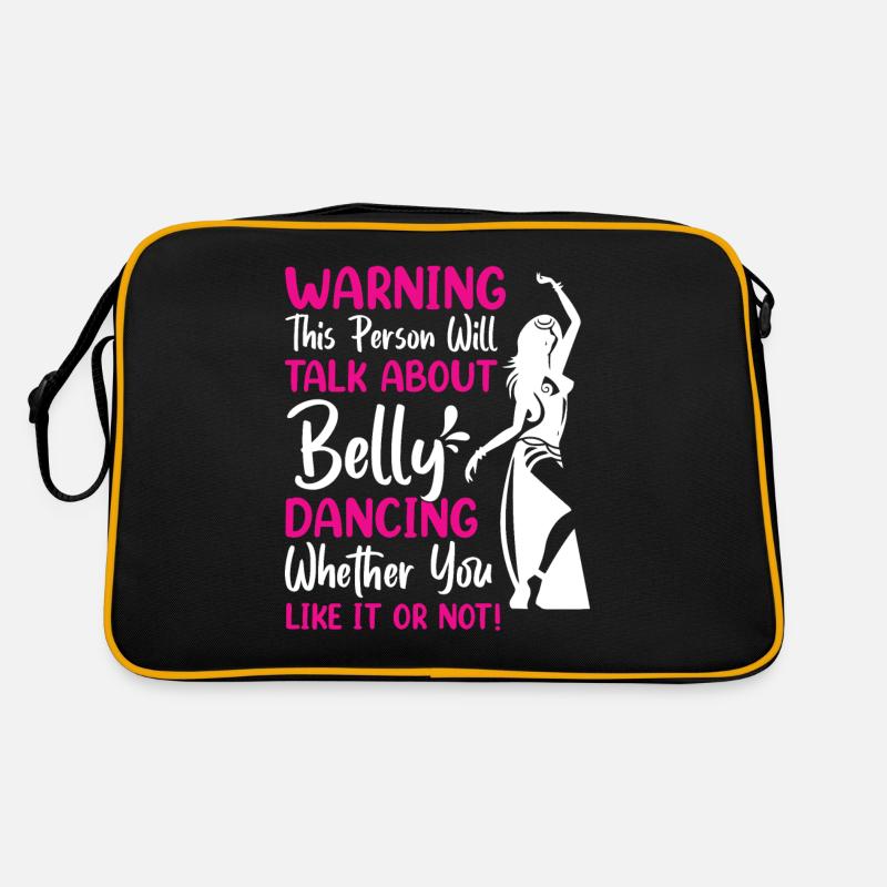 Danseuse du ventre drôle, danseuse de citations de danse du ventre Sac Retro