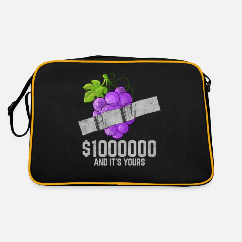 Ruban adhésif pamplemousse amant citation drôle Sac Retro